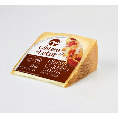 CUÑA QUESO OVEJA LECHE CRUDA 200G ECO CANTERO