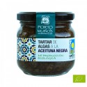 TARTAR DE ALGAS ACEITUNA NEGRA 160G ECO PORTO MUIÑOS