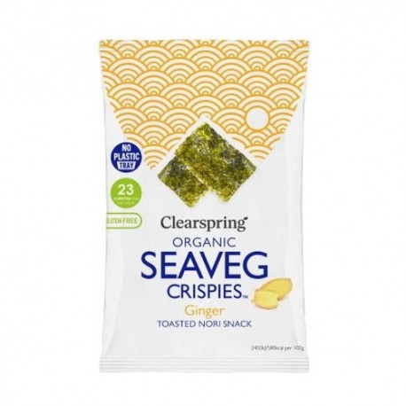 ALGA NORI CON JENGIBRE SNACK 4G ECO CLEARSPRING