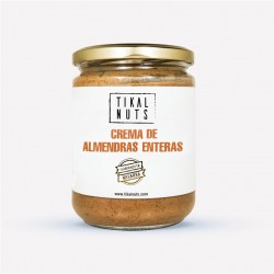 CREMA DE ALMENDRAS ENTERAS 350G ECO TIKAL NUTS 