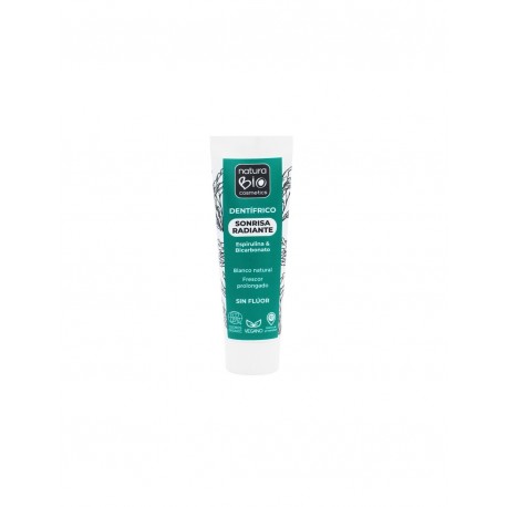 DENTIFRICO SONRISA RADIANTE ESPIRULINA & BICARBONATO 75ML NATURABIO