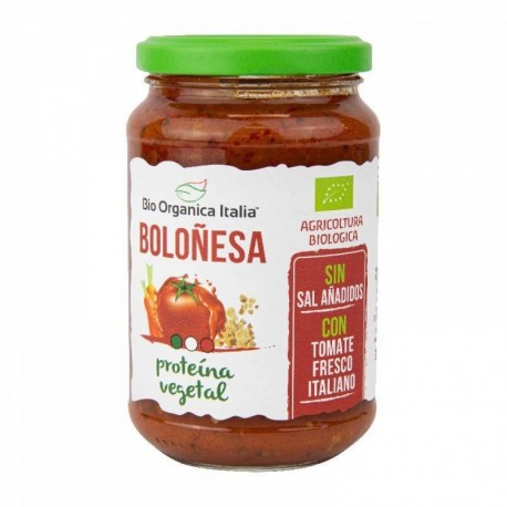 SALSA BOLOÑESA VEGANA 350ML ECO BIO ORGANICA 