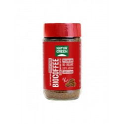 BIOCOFFEE DESCAFEINADO INSTANTANEO 100G ECO NATURGREEN 