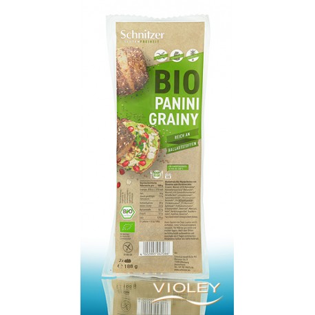 PANINI SIN GLUTEN 188G  ECO BIO GRAINY