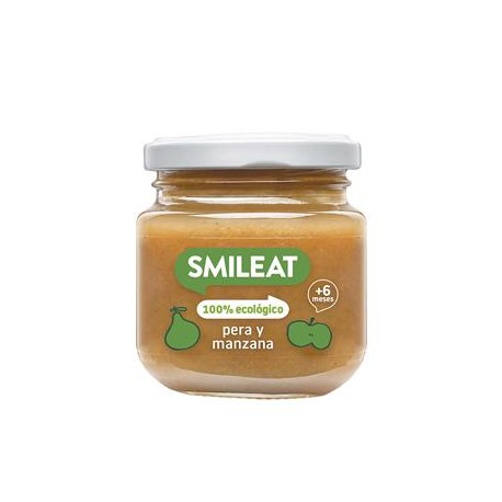 POTITO PERA Y MANZANA 130G ECO SMILEAT