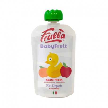 BABY PURE DE MANZANA Y FRESA 100G ECO FRULLA