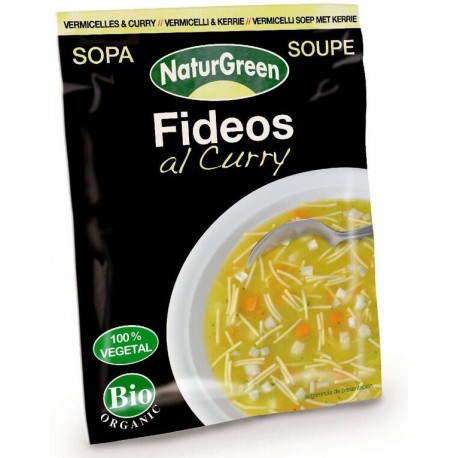 SOPA FIDEOS AL CURRY 40 ECO NATURGREEN